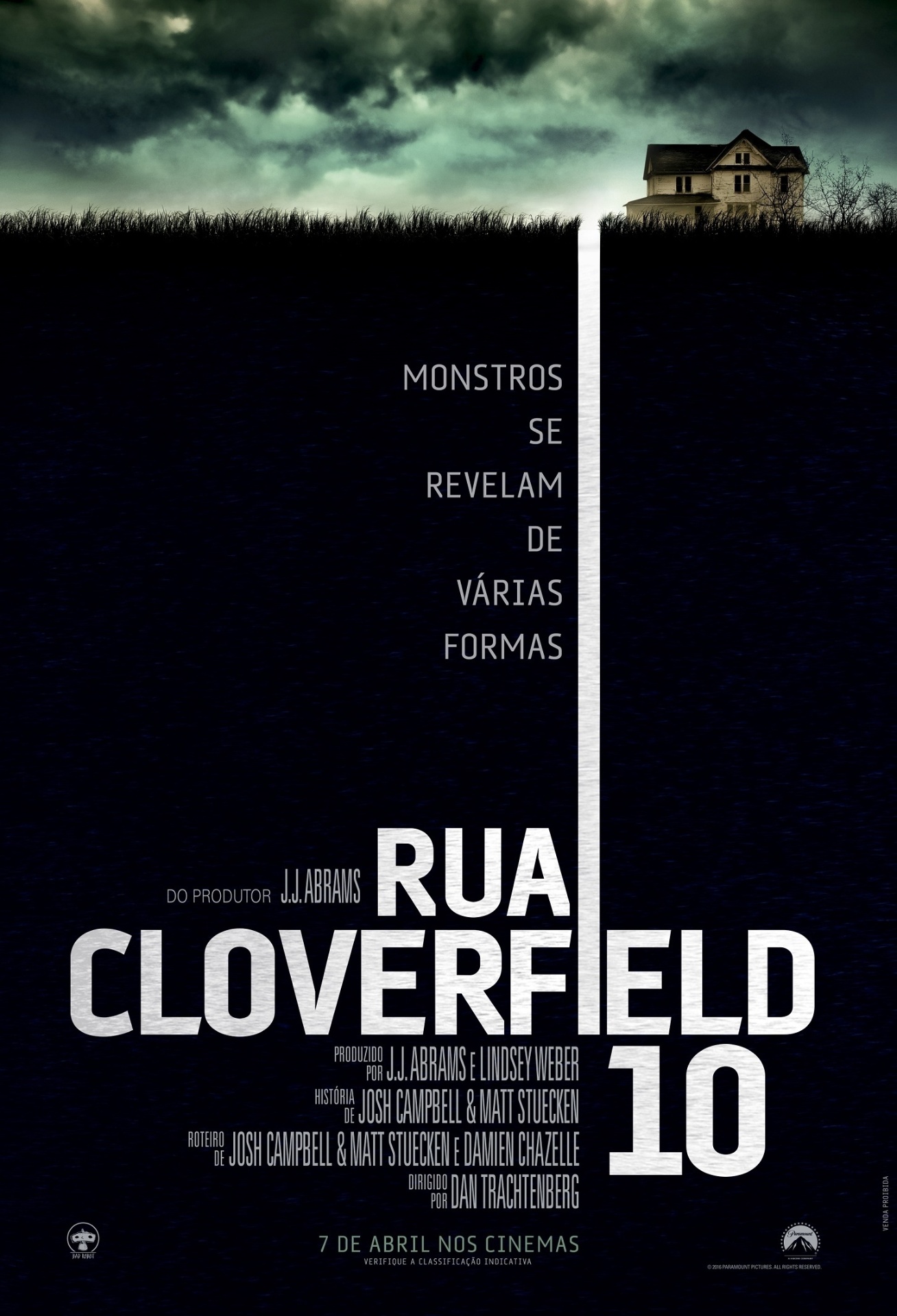 Pôster do filme "Rua Cloverfield, 10" - Divulgação