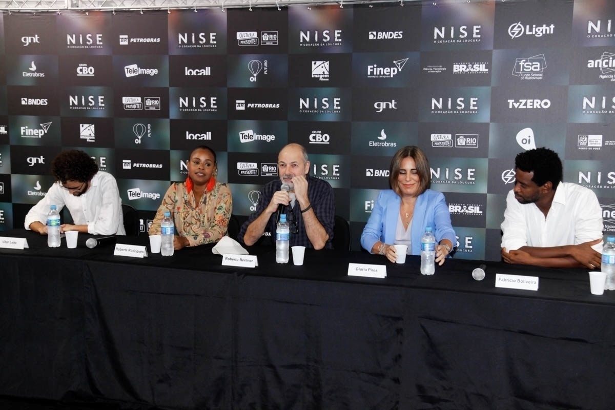 12.abr.2016 - Coletiva de imprensa do filme "Nise - O Coração da Loucura" - Marcos Ribas/Brazil News