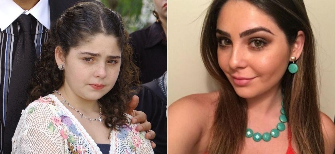 Marcela Barrozo, de "Senhora do Destino" - Divulgação/TV Globo/Reprodução/Instagram