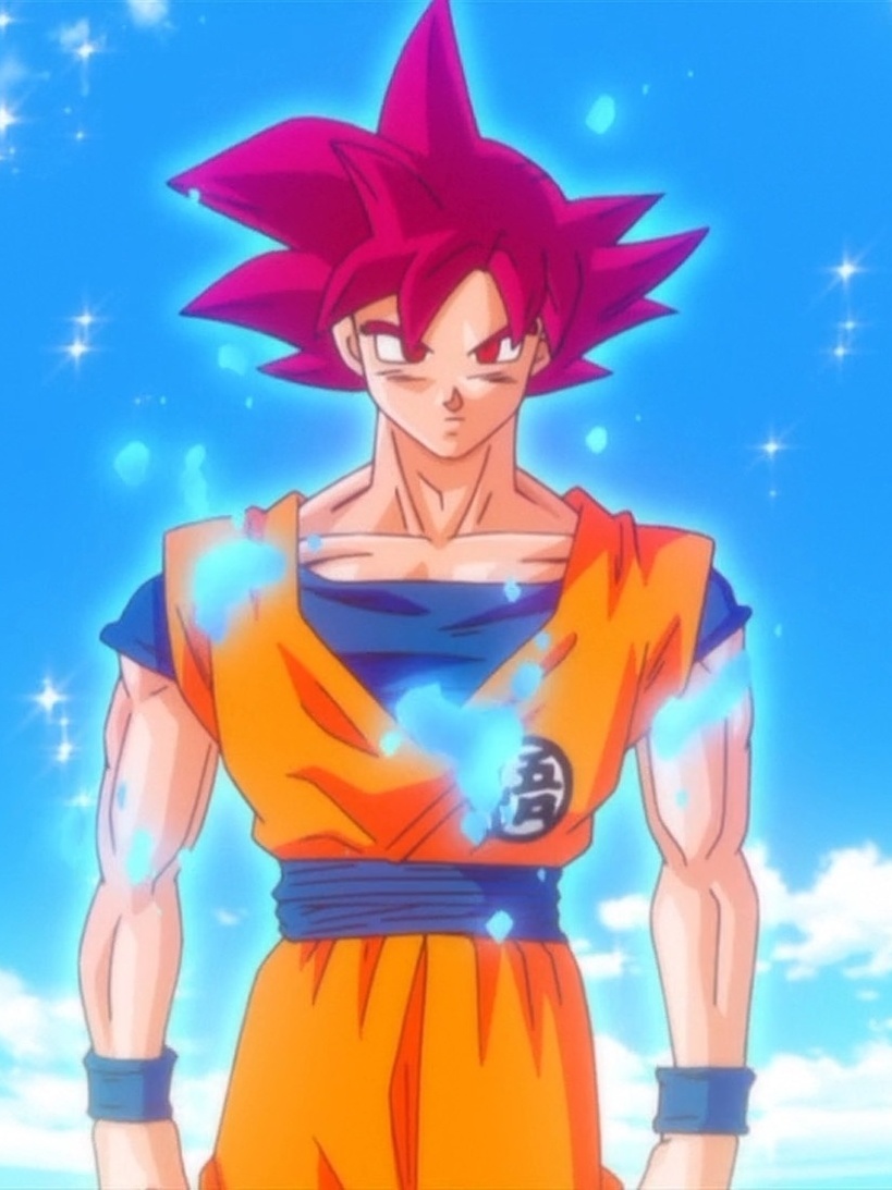 Goku si transforma en Deus Super Saiyajin #cenasdeanimes #dragonballs