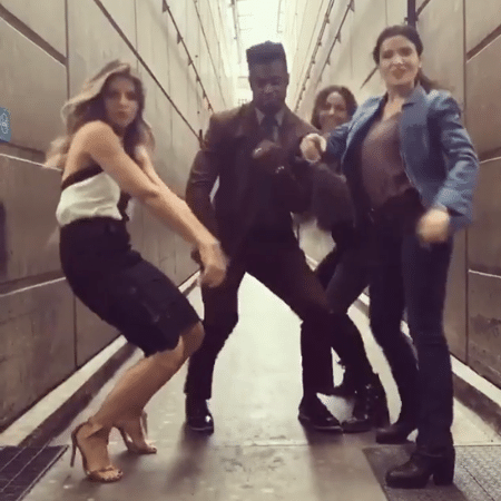 Mariana Santos, David Junior, Nanda Costa e Vanessa Giácomo dançam - Reprodução/Instagram/nandacostareal