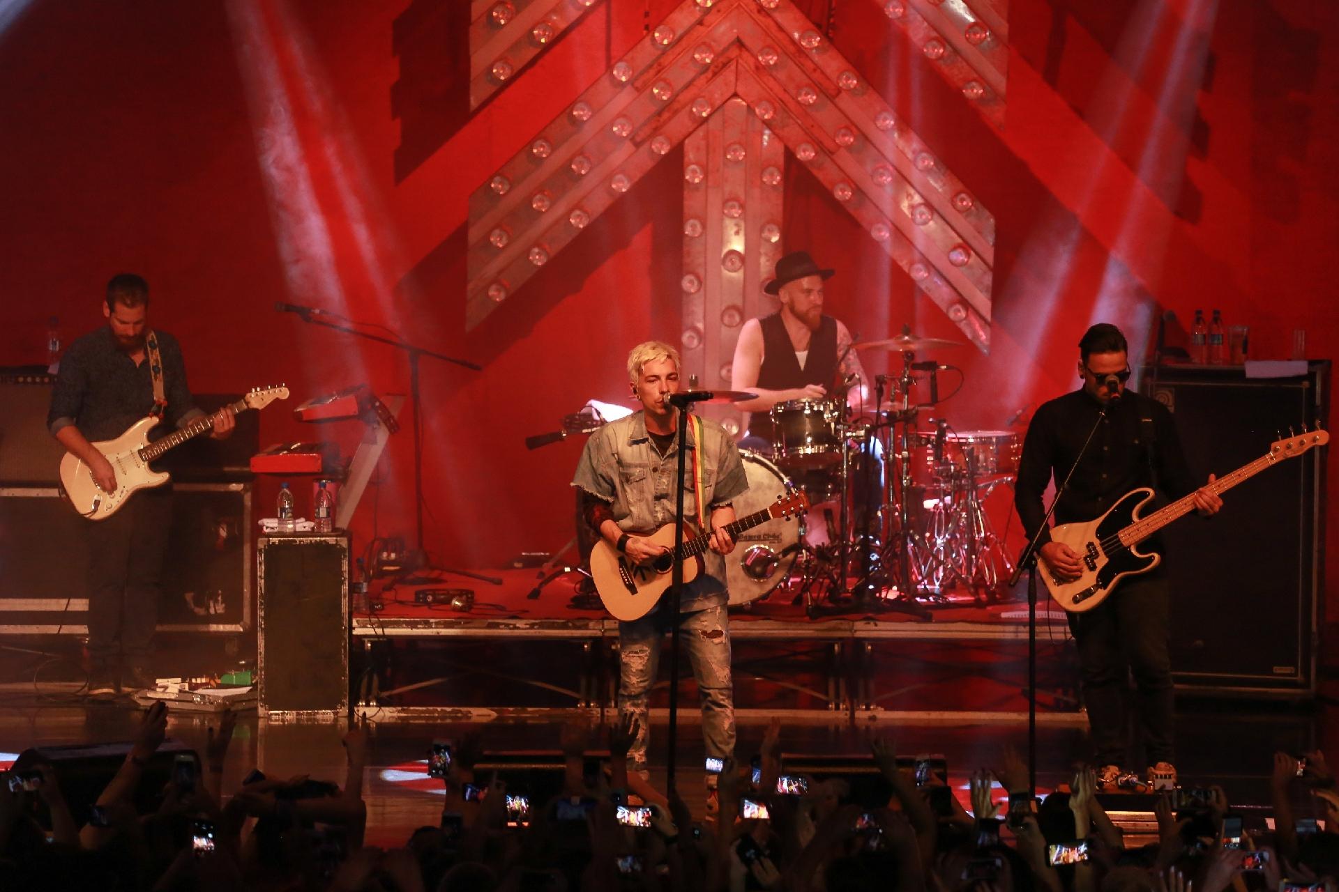 NX Zero se apresenta em SP - Osmar Portilho/UOL