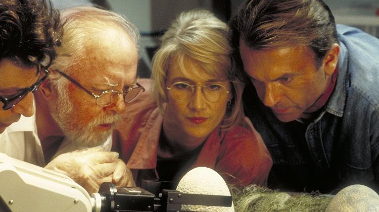 Cena do filme "Parque dos Dinossauros" - Reprodução - Reprodução