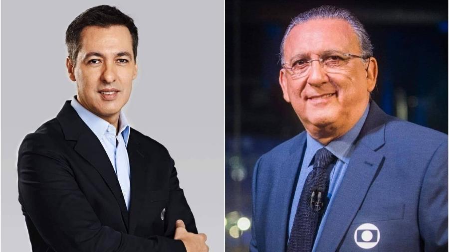Nivaldo Prieto e Galvão Bueno farão a transmissão do sorteio da Libertadores por FOX Sports e SporTV, respectivamente - Divulgação Montagem/UOL