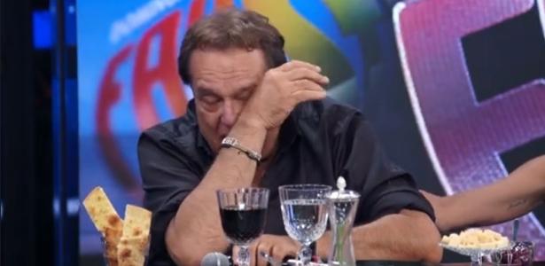 Dennis Carvalho se emociona em pizza do "Domingão do Faustão" - Reprodução/Instagram - Reprodução/Instagram