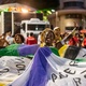 Angola Janga, um dos blocos mais tradicionais de Belo Horizonte, desfilou com o tema "Ouro Negro: Resistência do Povo É Beleza" - Nereu Jr./UOL