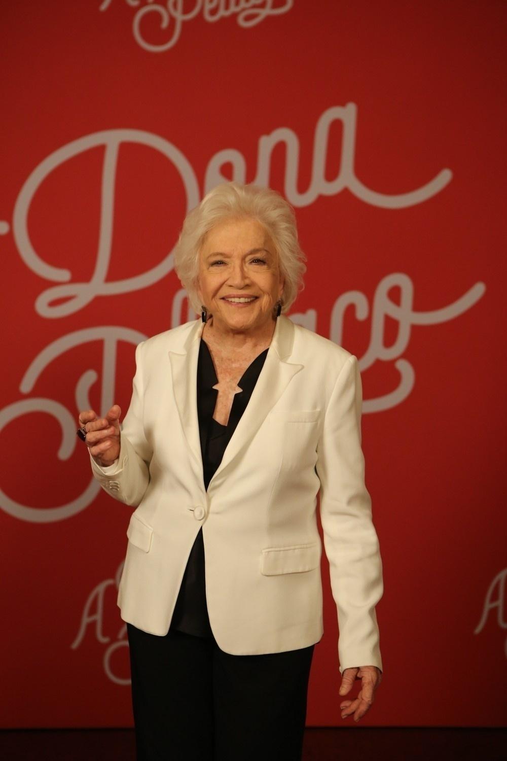 Nathalia Timberg participa de evento de lançamento da trama - Isabella Pinheiro/Gshow