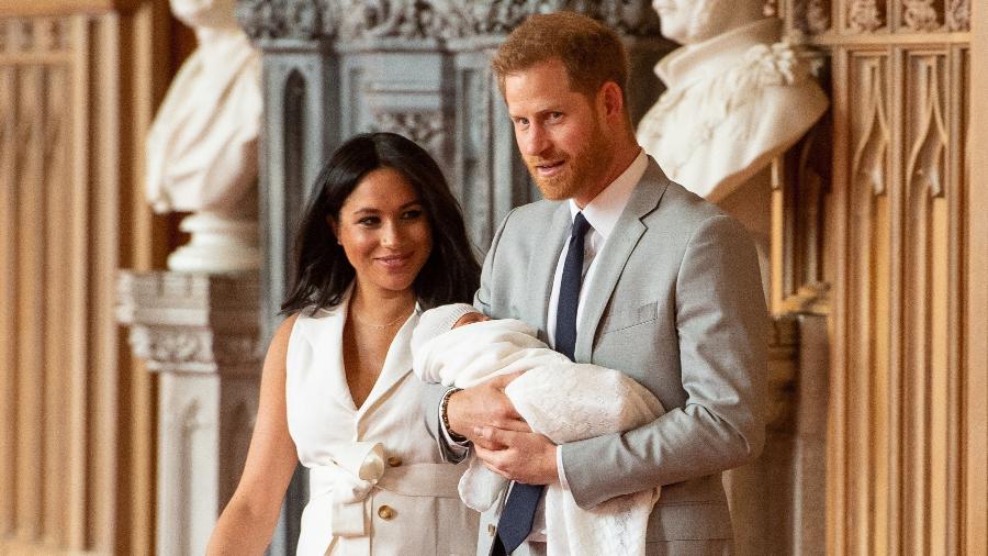 Archie, primeiro filho de Meghan Markle e do príncipe Harry - Dominic LipinskiPool via REUTERS