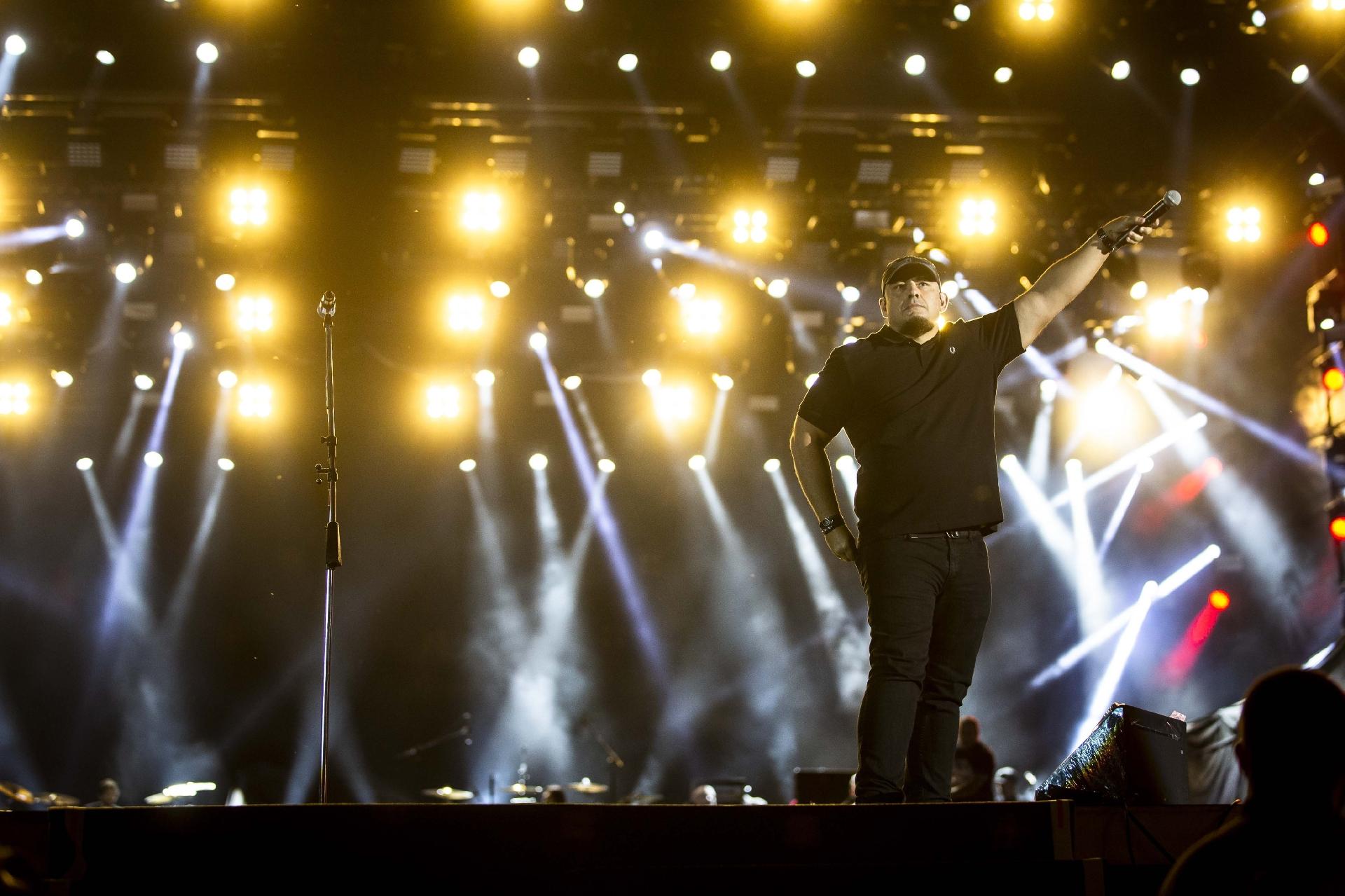 CPM 22 e Raimundos se apresentam no palco Mundo do Rock in Rio 2019 - Adriano Vizoni/Folhapress