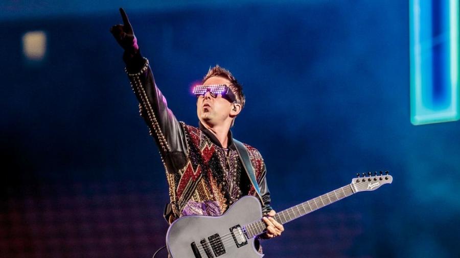 A banda britânica Muse, do vocalista Matthew Bellamy, encerra a edição de 2019 do Rock in Rio - Sergione Infuso/Corbis via Getty Images