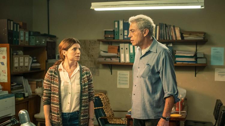 Paulo Gorgulho e Débora Bloch vivem Jaci e Lúcia em Segunda Chamada - Globo/Maurício Fidalgo - Globo/Maurício Fidalgo