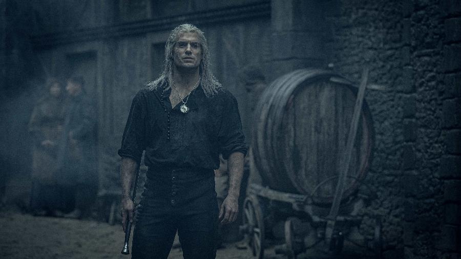 Henry Cavill como Geralt de Rivia na série The Witcher, da Netflix - Divulgação/Netflix