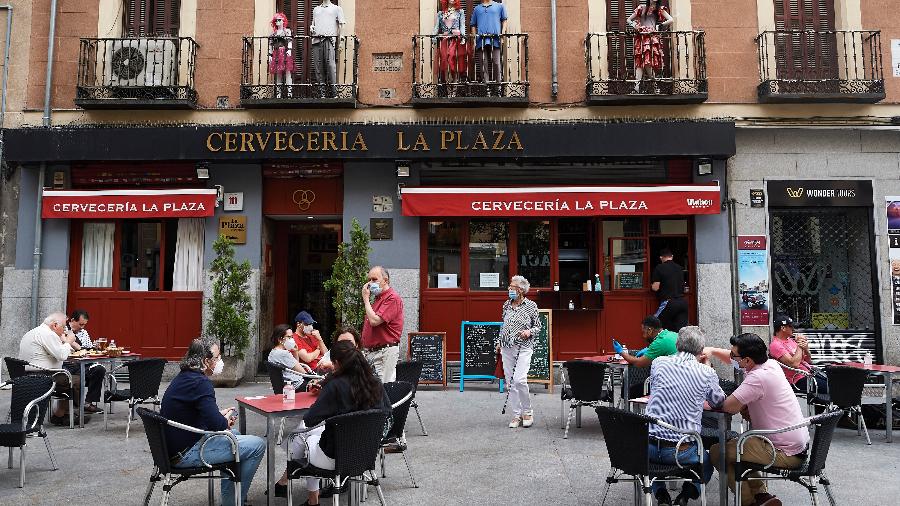 Governo regional conservador de Madri adotou um dos toques de recolher mais frouxos da Espanha - Getty Images