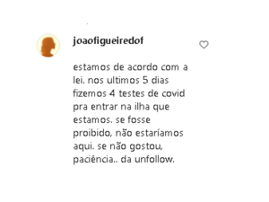João Figueiredo responde crítica por viagem de lua de mel durante pandemia - Instagram/@sashameneghel - Instagram/@sashameneghel