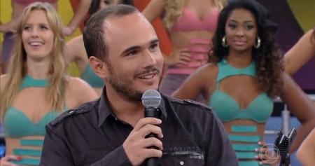Ed Gama participa do Domingão - Reprodução Globo  - Reprodução Globo 