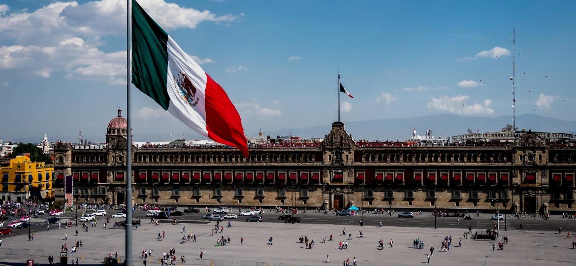 Praça da Constituição, na Cidade do México - Getty Images/iStockphoto