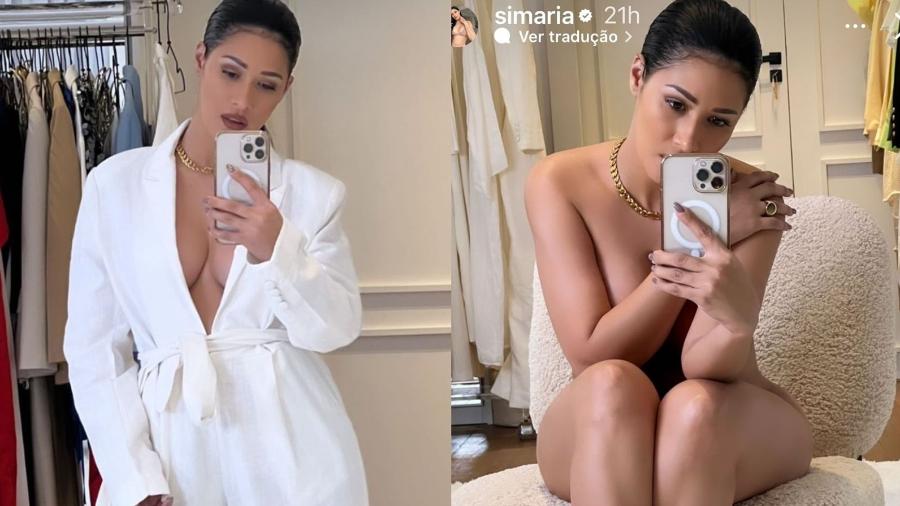 Simaria, dupla com Simone, publica foto sensual para divulgar coleção de sandálias - Reprodução/Instagram