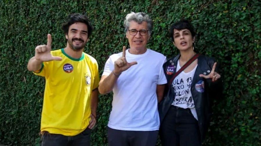 Caio Blat, Paulo Betti e Maria Ribeiro fazem o "L" - Victor Chapetta/Agnews