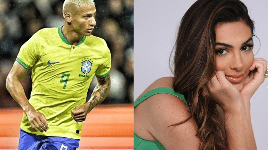 A Fazenda 2022: Richarlison, craque da seleção, e Pétala - Reprodução/Instagram