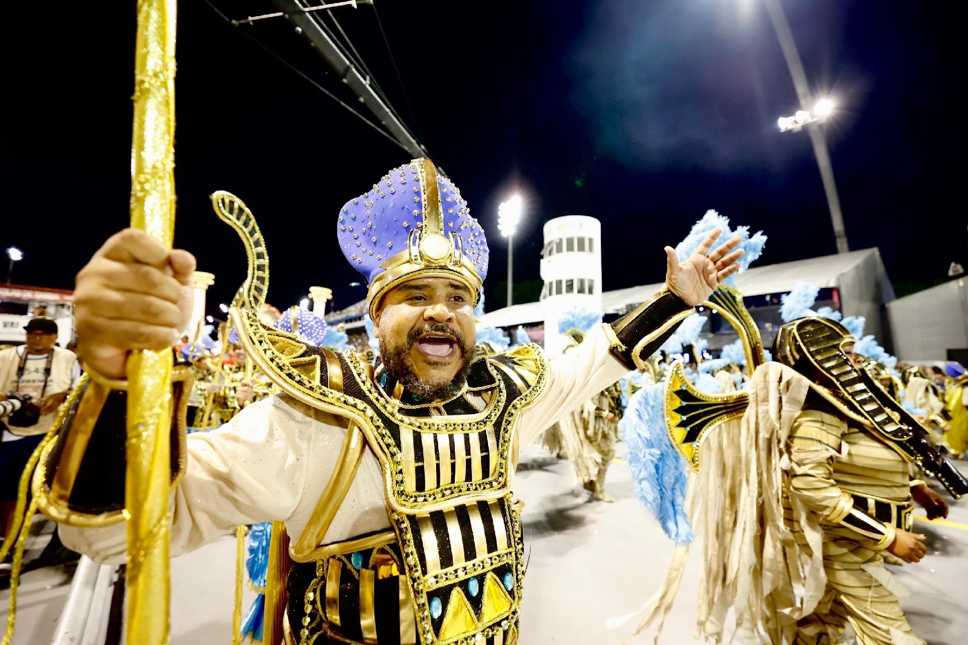 Vai-Vai, campeã do Grupo de Acesso, no Desfile das Campeãs do Carnaval de São Paulo - Mariana Pekin/UOL