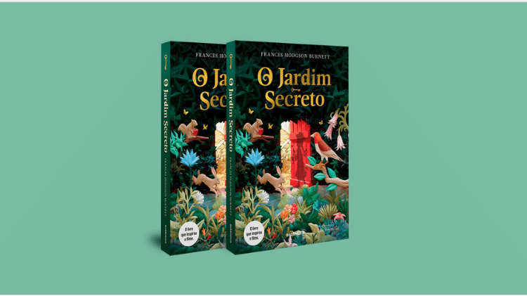 Imagem do livro "O Jardim Secreto" - Divulgação - Divulgação