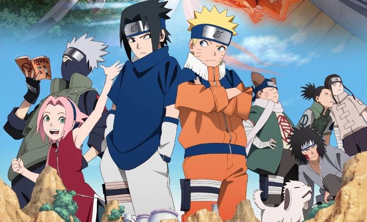 Imagem divulgação do anime "Naruto"