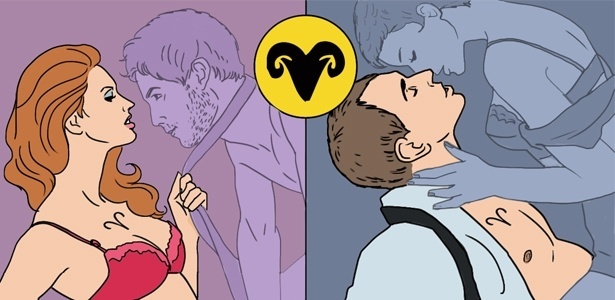 Áries álbum sexo do zodíaco - Caio Borges/Arte UOL - Caio Borges/Arte UOL