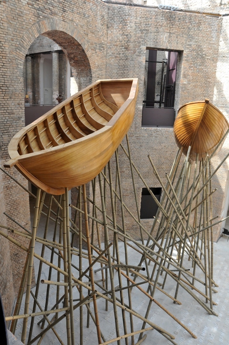 "Tiamm Schuoomm Cash!", instalação inédita de José Spaniol, pintor, desenhista, gravador, escultor e professor nascido em São Luiz Gonzaga (RS) - Christina Rufatto