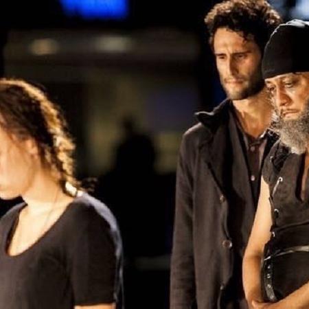 Felipe Fagundes na peça "Baal" - Arquivo pessoal - Arquivo pessoal