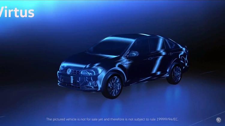 Virtus será o sucessor do Polo Sedan no Brasil - Divulgação/Volkswagen  - Divulgação/Volkswagen 