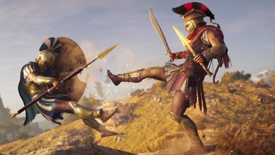 "Assassin"s Creed Odyssey" é um dos jogos em promoção neste final de ano. - Divulgação