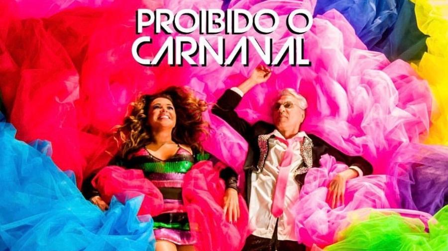 Daniela Mercury e Caetano veloso lançam juntos a música "Proibido o Carnaval" - Reprodução