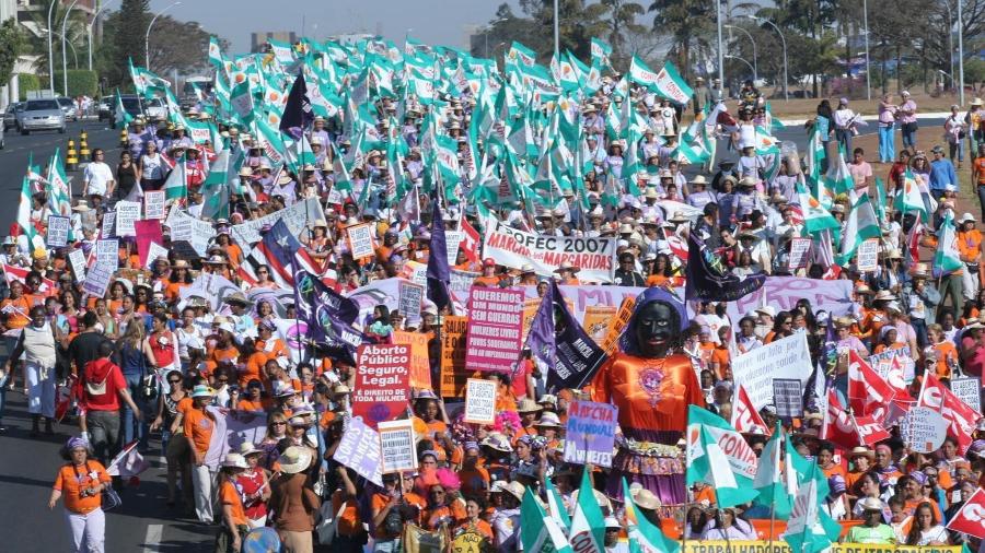 Marcha das Margaridas, evento em Brasília que reúne camponesas de todos os estados - Cesar Ramos-Arquivo/Divulgação