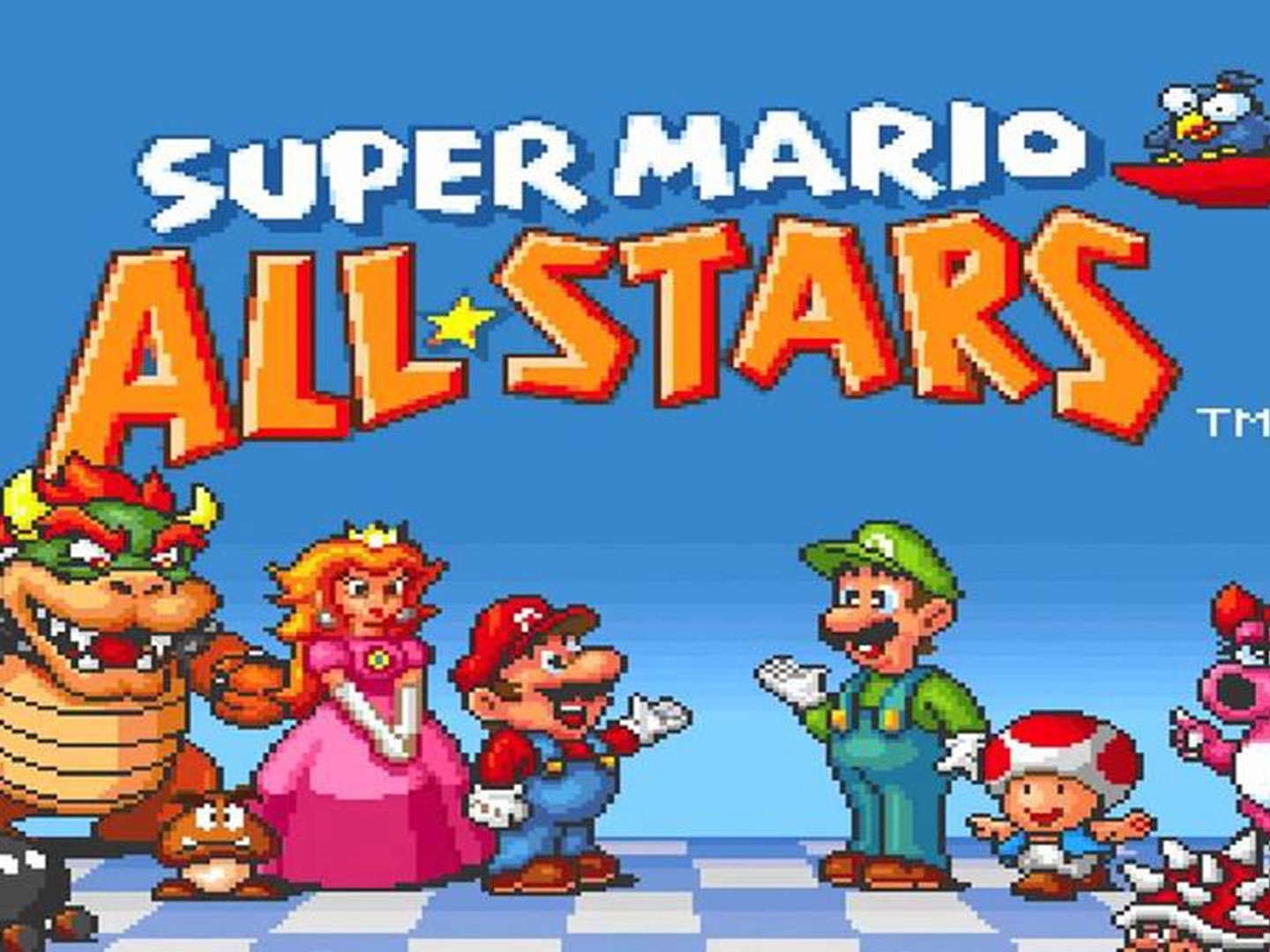 Jogo Super Mario All Stars + Super Mario World - Super Nintendo