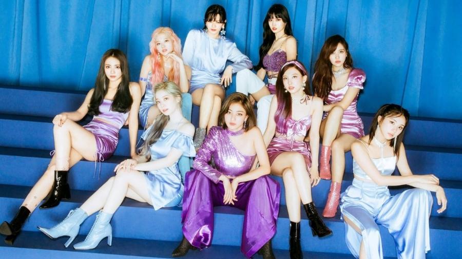 O grupo feminino de k-pop Twice - JYP Entertainment