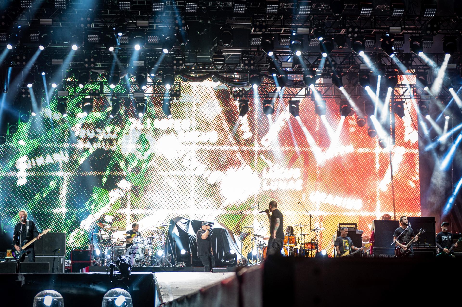 CPM 22 e Raimundos se apresentam no palco Mundo do Rock in Rio 2019 - Renan Olivetti/Divulgação