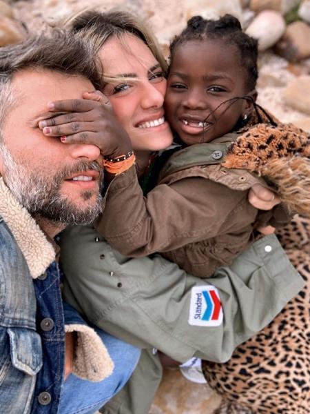 Bruno Gagliasso, Giovanna Ewbank e a filha, Titi - Reprodução/Instagram