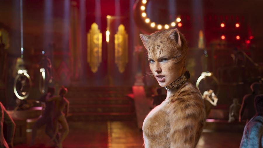 Taylor Swift (Bombalurina) em cena de Cats - Divulgação