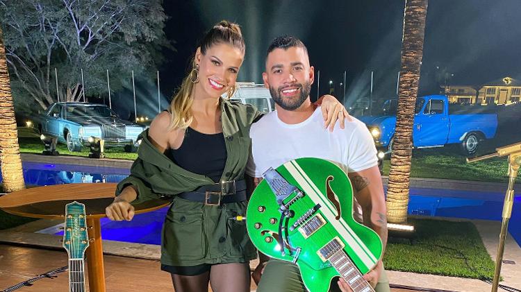 Andressa Suita e Gusttavo Lima - Divulgação - Divulgação