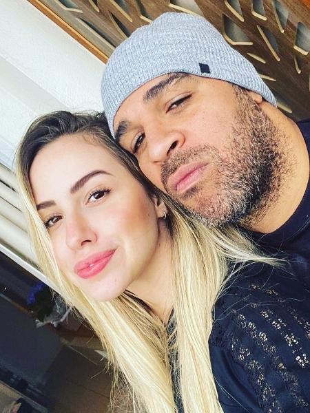 Adriano Imperador e ex-noiva Victoria Moreira - Reprodução/Instagram