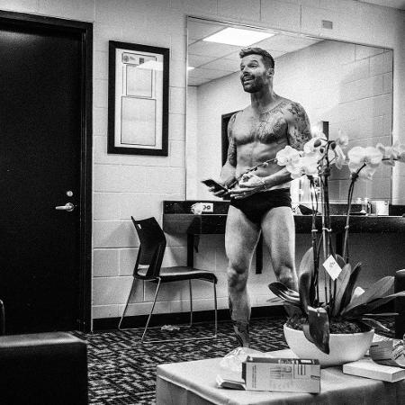 Ricky Martin posta foto só de cueca - Reprodução / Instagram