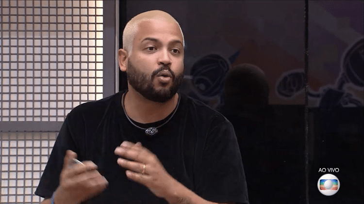 Projota no BBB 21 - Reprodução/TV Globo - Reprodução/TV Globo