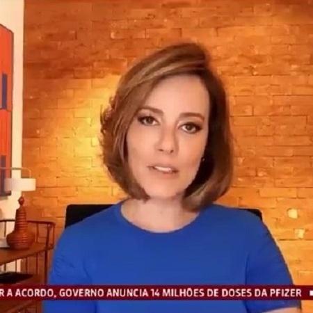 Natuza Nery no "Estúdio i" - Reprodução/GloboNews
