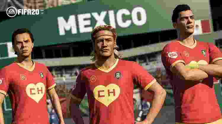 Chapolin em FIFA 20 - Divulgação/EA - Divulgação/EA