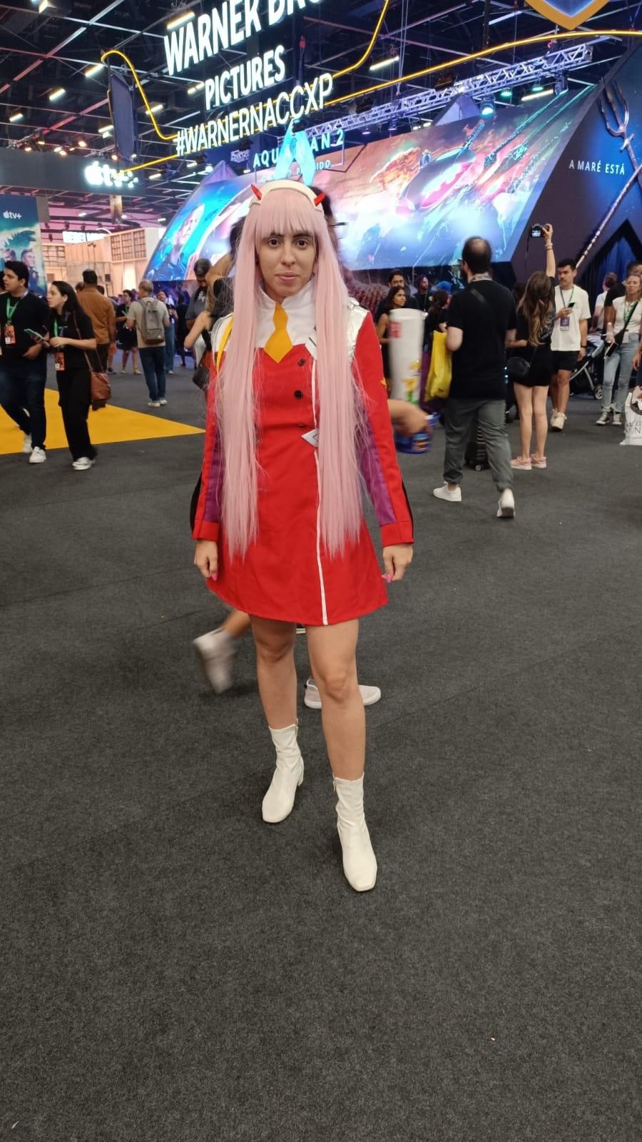 CCXP: Cosplay de Zero Two de Darling in The Franxx - Fábio Garcia/UOL