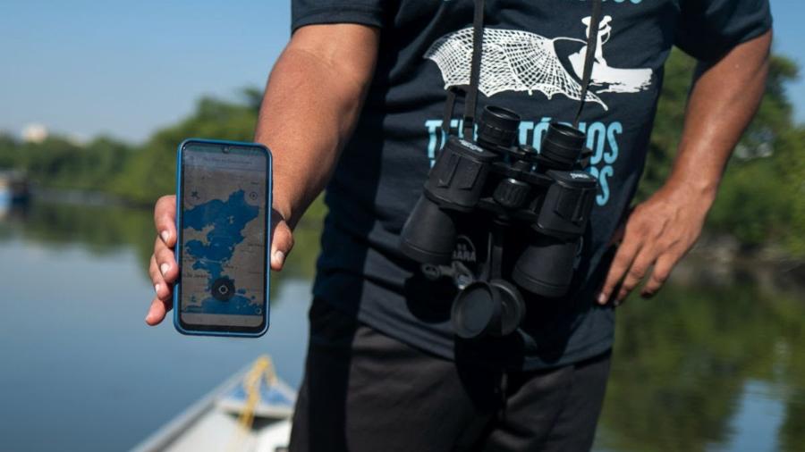 Aplicativo De Olho na Guanabara permite ao usuário realizar denúncias georreferenciadas, acompanhadas de foto ou vídeo