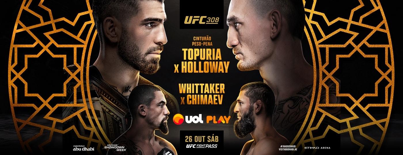 UFC 308: confira o card completo e as notícias sobre o evento - uol play