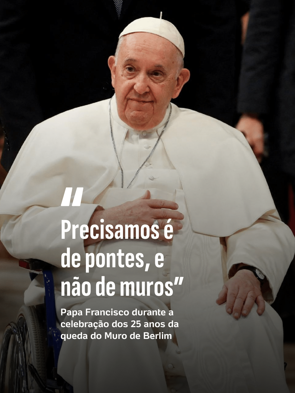 9 frases marcantes do papa francisco