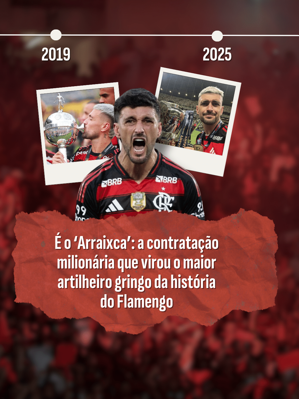 É o ?Arraixca?: a contratação milionária que virou o maior artilheiro gringo da história do Flamengo