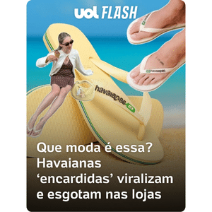 Offer Mobile: Havaianas 'encardidas' viralizam e esgotam nas lojas - undefined